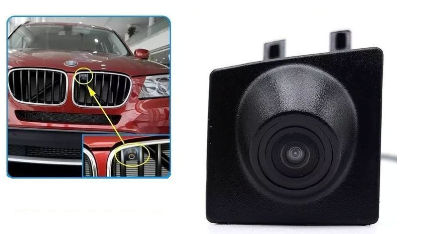 Штатна камера переднього огляду для BMW X3 (G01) 2018&ndash;2020, AHD 1080P / CVBS 720P, 170&deg;, IP69 КПВ-0455-04 фото