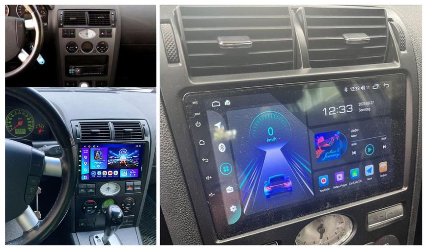 Штатная Магнитола Ford Mondeo 2000-2003 на Android Модель XYAuto-5760-8octa-4G-DSP-CarPlay М-ФМ1-9-8я4жДСП-2/32 фото