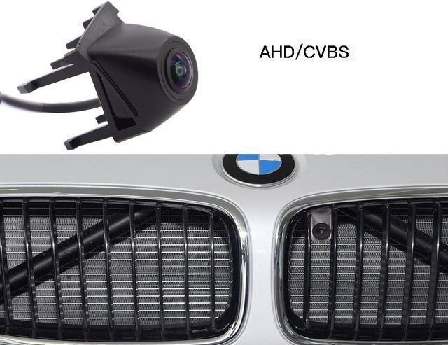 Штатна камера переднього огляду для BMW 3 серії 2012&ndash;2017, AHD/CVBS,  170&deg; IP68  КПВ-0452-04 фото