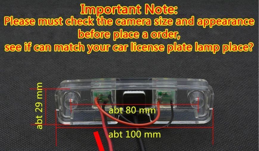 Штатна камера заднього огляду Subaru Outback, Impreza, Forester AHD turning lines КЗШ-2401-2 фото