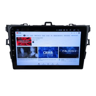 Штатная Магнитола Toyota Corolla 2007-2013 на Android Модель ТС10-8octaTop-4G-DSP-CarPlay М-ТКр-9-ТС-4/32 фото