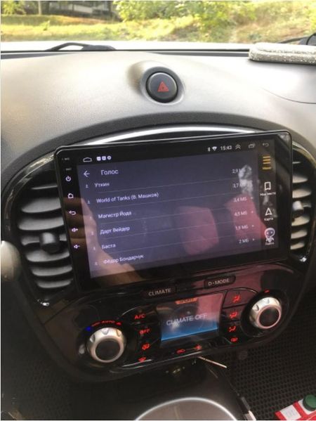 Штатная Магнитола Nissan Juke 2010-2014 на Android Модель JAC-3GWiFi М-НЖ-9-3Ж-1/32 фото