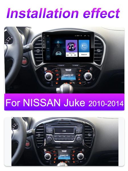 Штатная Магнитола Nissan Juke 2010-2014 на Android Модель JAC-3GWiFi М-НЖ-9-3Ж-1/32 фото