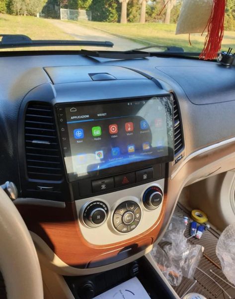 Штатна Магнітола Hyundai SantaFe 2006-2012 на Android Модель XYAuto-7212-8octa-CarPlay М-ХСф-9-8я-2/32 фото