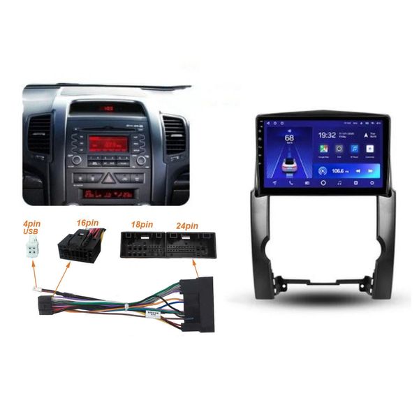 Штатная Магнитола Kia Sorento 2009-2012 на Android Модель JAC-3GWiFi М-КСн-10-3Ж-1/32 фото