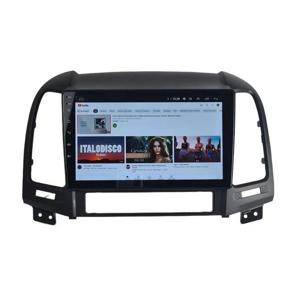 Штатна Магнітола Hyundai SantaFe 2006-2012 на Android Модель XYAuto-7212-8octa-CarPlay М-ХСф-9-8я-2/32 фото