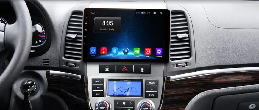 Штатна Магнітола Hyundai SantaFe 2006-2012 на Android Модель XYAuto-7212-8octa-CarPlay М-ХСф-9-8я-2/32 фото