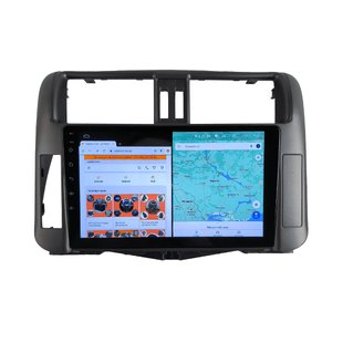 Штатна Магнітола Toyota Land Cruiser Prado 2009-2013 на Android Модель XYAuto-5760-8octa-4G-DSP-CarPlay М-ТПра-9-8я4жДСП-2/32 фото