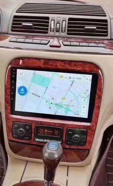 Штатна Магнітола Mercedes Benz S-Class W220 1998-2005 на Android Модель XYAuto-5760-8octa-4G-DSP-CarPlay М-МБСкл-9-8я4жДСП-2/32 фото