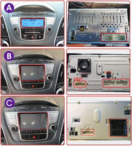 Штатна Магнітола Hyundai Tucson IX35 2011-2020 на Android Модель JAC-3GWiFi М-Х35-10-3Ж-1/32 фото