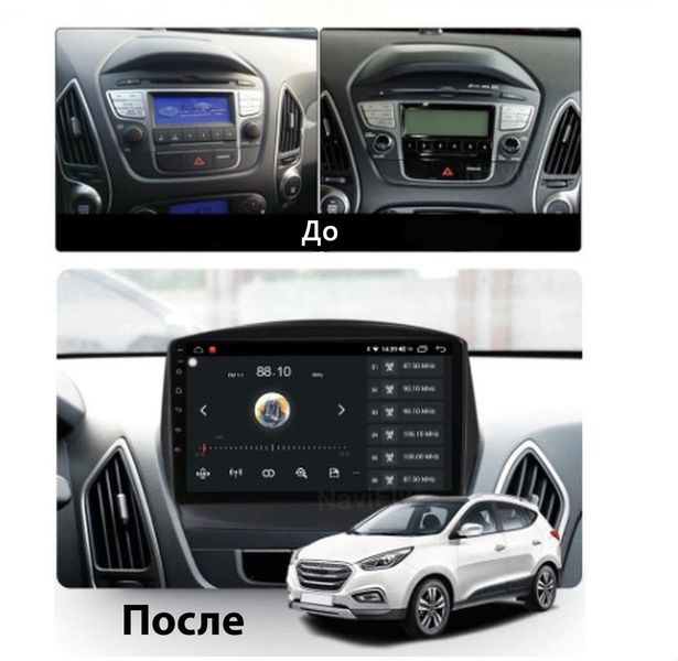 Штатная Магнитола Hyundai Tucson IX35 2011-2020 на Android Модель JAC-3GWiFi М-Х35-10-3Ж-1/32 фото