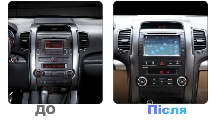 Штатна Магнітола Kia Sorento 2009-2012 на Android Модель JAC-3GWiFi+Carplay 2/32 Гб М-КСн-10-3Ж-2/32 фото