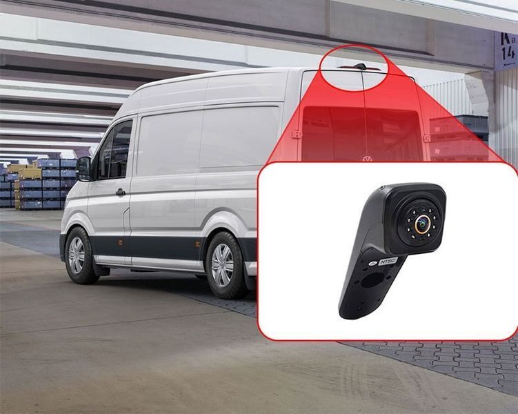 Штатна камера заднього виду в стоп-сигнал для Volkswagen Crafter і автофургонів &mdash; CVBS 720P/1080P, 170&deg;, нічне бачення КЗВ-562 фото