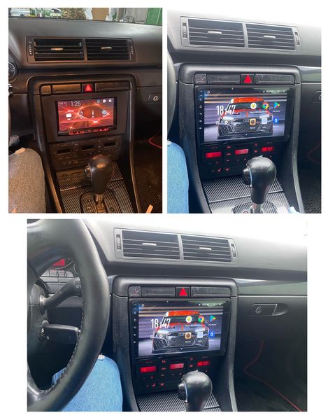 Штатна Магнітола Audi A4 2002-2008 на Android Модель XYAuto-5760-8octa-4G-DSP-CarPlay М-АА4-9-8я4жДСП-2/32 фото