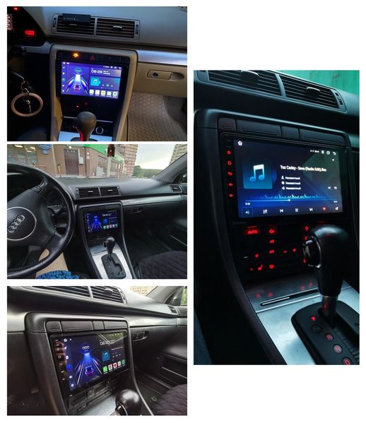 Штатна Магнітола Audi A4 2002-2008 на Android Модель XYAuto-5760-8octa-4G-DSP-CarPlay М-АА4-9-8я4жДСП-2/32 фото