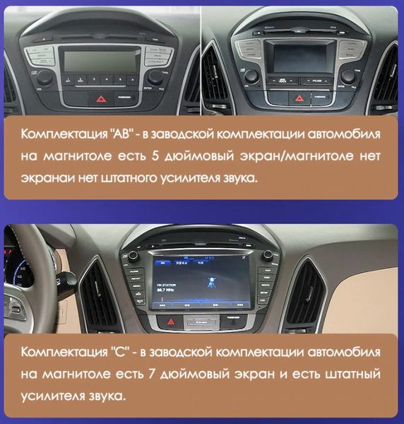 Штатная Магнитола Hyundai Tucson IX35 2011-2020 на Android Модель JAC-3GWiFi+Carplay 2/32 Гб М-Х35-10-3Ж-2/32 фото