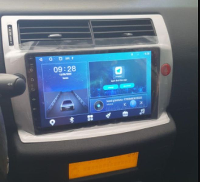 Штатна Магнітола Citroen C4 2004-2014 на Android Модель XYAuto-5760-8octa-4G-DSP-CarPlay М-ЦС4с-9-8я4жДСП-2/32 фото