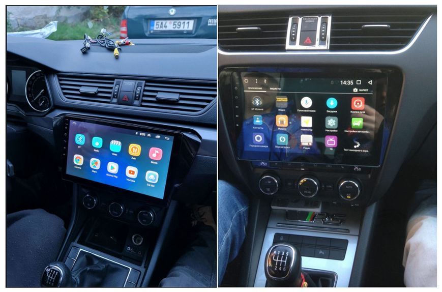 Штатна Магнітола Skoda Octavia 2015-2019 на Android Модель ТС10-8octaTop-4G-DSP-CarPlay М-ШОн-10-Т6 фото
