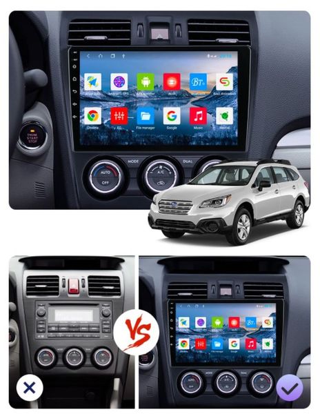 Штатная Магнитола Subaru Forester 4, WRX 2012-2015 Звуковая на Android Модель XYAuto-7212-8octa-CarPlay М-СФ4-9-8я-2/32 фото