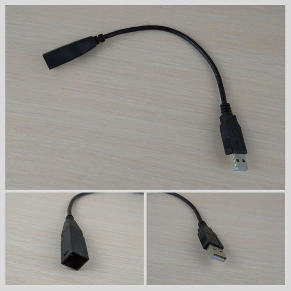 Адаптер AUX 4-контактный USB разъем для Toyota, Mazda, Lexus П-ЮСБ4-100 фото