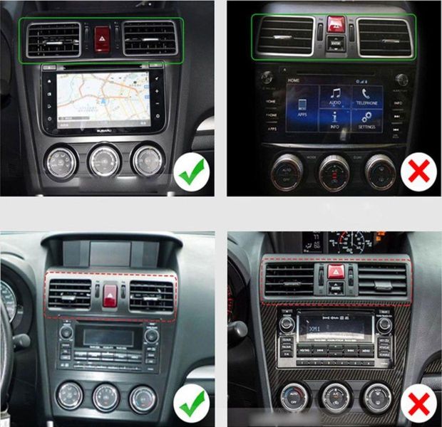 Штатная Магнитола Subaru Forester 4, WRX 2012-2015 Звуковая на Android Модель XYAuto-7212-8octa-CarPlay М-СФ4-9-8я-2/32 фото