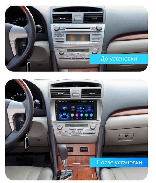 Штатна Магнітола Toyota Camry 40, 2006-2012 на Android Модель FS-A7-8octa-CarPlay М-ТК40-9-М4 фото