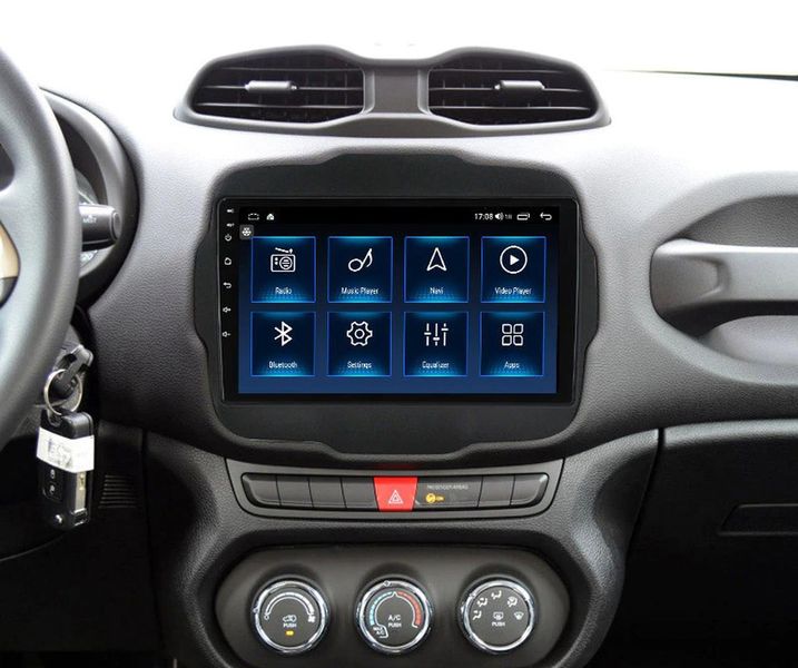 Штатная Магнитола Jeep Renegade 2014-2018 на Android Модель XYAuto-5760-8octa-4G-DSP-CarPlay М-ДЖРн-9-8я4жДСП-2/32 фото