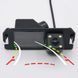 Штатная камера заднего обзора Kia Soul Picanto/Hyundai I10 I20 I30 IX55 Verna Elantra Solaris CVBS turning lines КЗШ-0214-1 фото 1