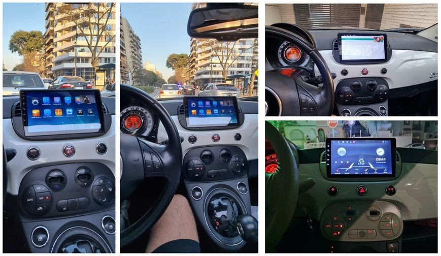 Штатная Магнитола Fiat F500 2007-2015 на Android Модель JAC-3GWiFi+Carplay 2/32 Гб М-Ф500c-9-3Ж-2/32 фото