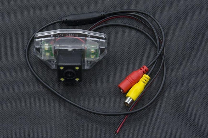 Штатная камера заднего обзора Honda CRV 2007-2010 New Fit 2008-2011 Crosstour Odessey CVBS turning lines КЗШ-0912-1 фото