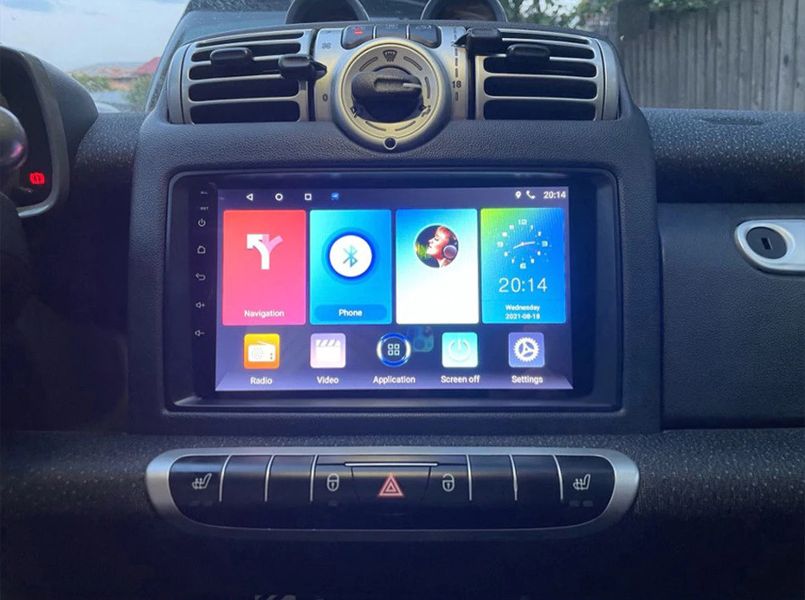 Штатная Магнитола Mercedes Benz Smart Fortwo 2 2005-2010 на Android Модель JAC-3GWiFi+Carplay 2/32 Гб М-МВСФ1-9-3Ж-2/32 фото