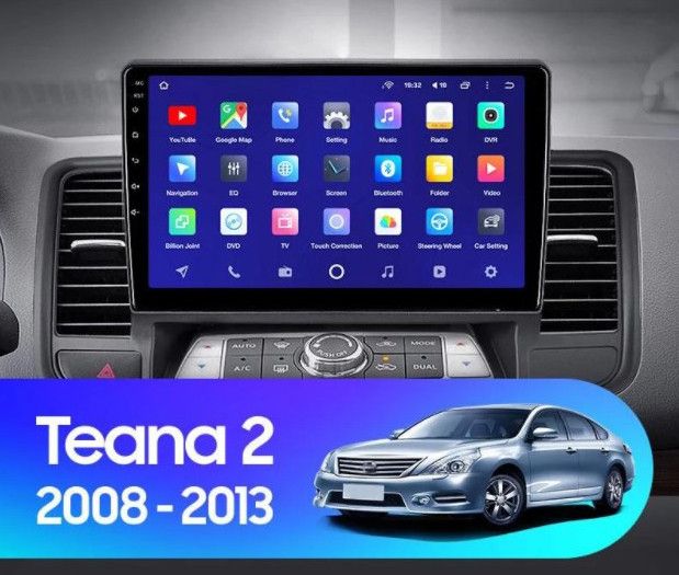 Штатна Магнітола Nissan Teana 2008-2012 на Android Модель JAC-3GWiFi+Carplay 2/32 Гб М-НТА-10-3Ж-2/32 фото