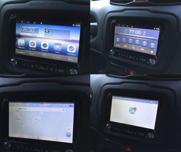 Штатная Магнитола Jeep Renegade 2014-2018 на Android Модель FS-A7-8octa-CarPlay М-ДЖРн-9-А7-4/64 фото