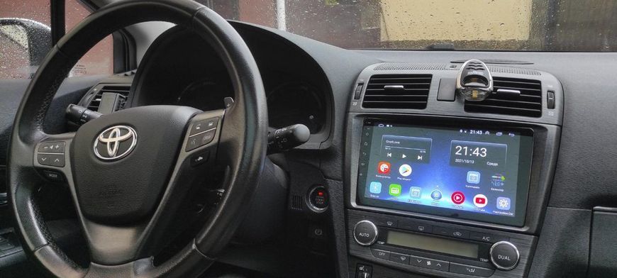 Штатна Магнітола Toyota Avensis 2009-2013 на Android Модель XYAuto-7212-8octa-CarPlay М-ТАВ-9-М3 фото