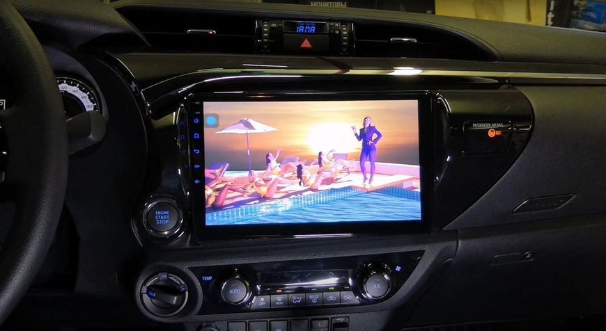 Штатна Магнітола Toyota Hilux 2015-2020 на Android Модель FS-A7-8octa-CarPlay М-ТХл-10-М4 фото
