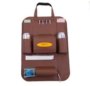 Органайзер для салона авто Коричневый АОС-1017-12 фото