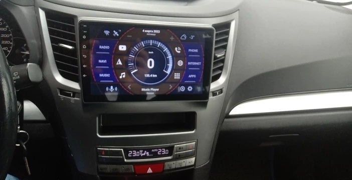 Штатна Магнітола Subaru Outback 3/Legacy 4 2009-2014 Звуковая на Android Модель XYAuto-7212-8octa-CarPlay М-СО-9-8я-2/32 фото