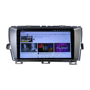 Штатна Магнітола Toyota Prius XW30 2009-2015 на Android Модель ТС10-8octaTop-4G-DSP-CarPlay М-ТП-9-ТС-4/32 фото