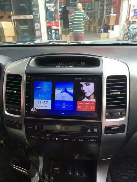 Штатна Магнітола Toyota Land Cruiser Prado 2004-2008 на Android Модель XYAuto-5760-8octa-4G-DSP-CarPlay М-ТПр-9-Т5 фото