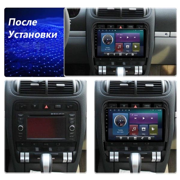 Штатная Магнитола Porshe Cayenne 2002-2010 на Android Модель JAC-3GWiFi М-ПКй-9-3Ж-1/32 фото