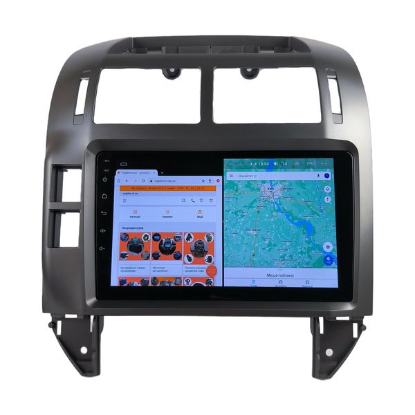 Штатна Магнітола Volkswagen Polo 2004-2010 на Android Модель XYAuto-5760-8octa-4G-DSP-CarPlay М-ФПл2-9-8я4жДСП-2/32 фото