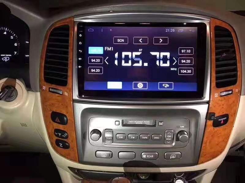Штатная Магнитола Toyota Land Cruiser 100 1998-2007 на Android Модель XYAuto-5760-8octa-4G-DSP-CarPlay М-ТЛ-10-Т5 фото