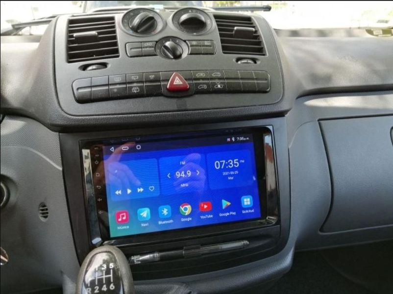 Штатная Магнитола Mercedes B-Class/Sprinter/Vito 2005-2011 на Android Модель JAC-3GWiFi М-МВС-9-3Ж-1/32 фото