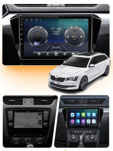 Штатна Магнітола Skoda Superb 2015-2019 на Android Модель ТС10-8octaTop-4G-DSP-CarPlay М-ШСн-10-Т6 фото