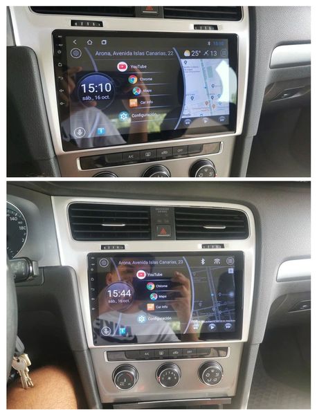 Штатная Магнитола Volkswagen Golf 7 2013-2017 на Android Модель XYAuto-5760-8octa-4G-DSP-CarPlay М-ФГ7-10-8я4жДСП-2/32 фото