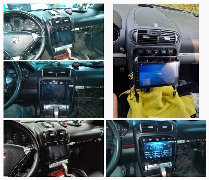 Штатная Магнитола Porshe Cayenne 2002-2010 на Android Модель XYAuto-5760-8octa-4G-DSP-CarPlay М-ПКй-9-8я4жДСП-2/32 фото