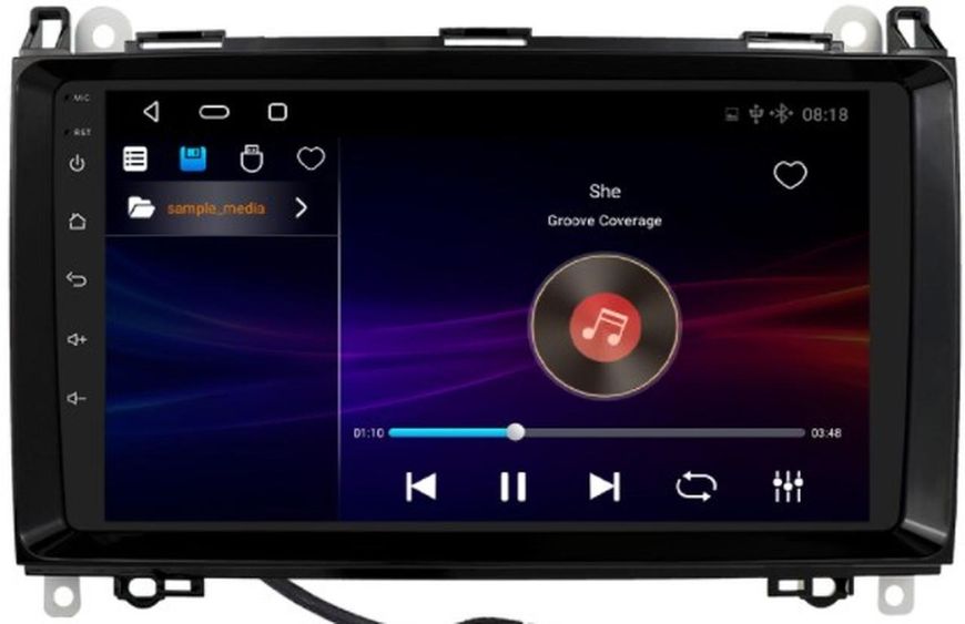 Штатная Магнитола Mercedes B-Class/Sprinter/Vito 2005-2011 на Android Модель XYAuto-5760-8octa-4G-DSP-CarPlay М-МВС-9-8я4жДСП-2/32 фото