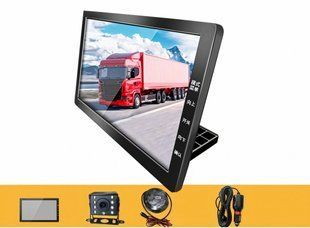 Монітор-відеореєстратор 9" 1024&times;600 + задня AHD-камера 720P 170&deg;, IP68, нічне бачення, кабель 15 м Р-501 фото