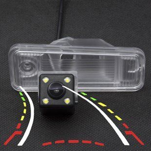Штатна камера заднього огляду Hyundai Santa Fe IX45, XL 2013-2015 CVBS turning lines КЗШ-1006-1 фото