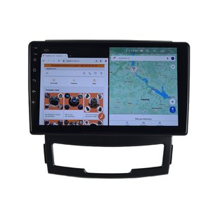 Штатна Магнітола SsangYong Korando 2010-2013 на Android Модель XYAuto-5760-8octa-4G-DSP-CarPlay М-СЯК-9-8я4жДСП-2/32 фото